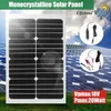 20W 12V Mono Semi-Flexibles Solarpanel-Batterieladegerät für Auto, Boot