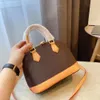 Female fashion ALMA BB shoulder bag high quality MonogramPVC material handbag double handle crossbody key bags large capacity with box