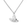 1pcs Stainless Steel Hand Gesture Necklace Jewelry Friend Christmas Gift Bijoux 2022 Chains