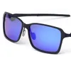 Hög polariserade solglasögon för män Kvinnor Dazzle Color Mens Sun Glass i USA Big Square Metal Frame Dark Lens Designer Sunshade DR4238342