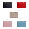 G001 Fashion Slim Minimalist Wallet Luxury Leather Cases Credit Card Holder Kort handväska ID -kort Holder Candy Color Bank MU9724866