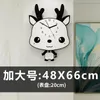 Wall Clocks Creative Clock Living Room Home Fashion Children Personality Modern Minimalist Swing Mute Charts