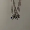 21ss Raf Simons 3D R brief hanger niet vervagende ketting straat hiphop punk accessoires vakantiecadeau9765274