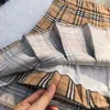 Women's skirts 2021 spring and autumn high waist cute sweet girl plaid anti-empty skirt