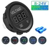 Digital 5V-48V DC ROXGOCT Панель Voltmeter Напряжение напряжения тестер Светодиодный дисплей для автомобиля Автоматический мотоцикл ATV Аксессуары для грузовых автомобилей