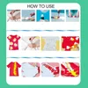 12 Bottiglie Kit Muti-Coloranti Coloranti Vernice Permanente Tie Dye Kit Permanente One Step Tie Dye Set Per Il Fai Da Te Arti Vestiti Tessuto Goccia