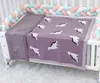 100x80 cm nuovo bambino neonato coperta cesto lavorato a maglia estate aria condizionata bambino biancheria da letto trapunta neonato super morbido swaddles avvolgere coperte design dinosauro