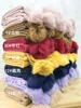 YIMEI001 200*70cm Winter Lady Thick Cashmere Scarf Scarves Rabbit Fur Pom Shawl Wrap Pashmina Women Wool Tassel Hijab