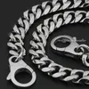 LINSION 316L Stainless Steel 14 - 36 Mens Biker Rocker Punk Wallet Chain KeyChain 5N010WC 210409283E