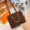 Crossbody bags Genuine Leather ONTHEGO PVC Womens Designers Handbags Luxury Purses Clutch Women Tote Ladies Shoulder Bag