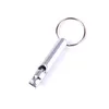Metal Whistle Keychains Portable Self Defense Keyrings Rings Holder Fashion Car Key Chains Accessories Outdoor Camping Survival Tools