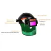 Svetshjälmar Mask Automatisk Solar Litiumbatteri Antidrop Svetsningar Masker Antiglar Antiimpact Helmet Welder Tool4867282