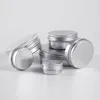 Puste butelki do pakowania Aluminiowe Balsamy Kontenery Kremowe Kremowe Jars Tin Crafts Packaging Butelka 5ml 10ml 15ml 30ml 50ml 100ml