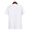T-shirt masculina de verão casual manga curta camiseta masculina de moda hip hop camisetas masculinas streetwear com decote em bico