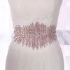 Wedding Sashes TRiXY SH238-W Exquisite Water Red Designer Bridal Belt Crystal Waist Women Jewel Rhinestone