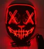 Cosmask Halloween Mixed Color Led Mask Party Masque Masquerade Masks Neon Maske Light Glow In The Dark Horror Glowing Facecover