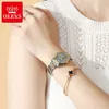 OLEV Watches Mechanical Luxury Bracelet Wrist Wristwatch Elegant Ladies Automatic Clock Relogio Feminino 6630 210616