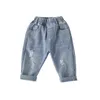 Garçons Jeans pour Enfants Printemps Automne Enfants Jeans Pantalon Mode Bébé Garçons Denim Pantalon Enfant Vêtements BC878 G1220