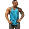 6+ Colors Tank Top Mens Sexy Workout Gym Clothing Sleeveless Mens Tops Sports Fitness Male Sportswear Muscle Elasticity Tops 210524