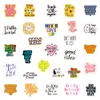 103050100PCS Motivational Phrases Sticker Quotes Sentences Waterproof for Laptop Phone Office Study Room Graffiti Decal Toy9752475