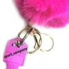 Porte-clés d'autodéfense Set Mini porte-clés couteau avec boule de fourrure de lapin porte-clés pour femme hommes auto-défense porte-clés multifonctionnel forme de coeur couteaux pliants
