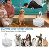 Cat Bowls Feeders 3 Types Pet Dog Automatic Water Fountain LED Lighting Dispenser Electric Feeder Container4168844