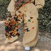 2 sztuki Zestawy Afryki Zestaw Dla Kobiet O-Neck Butterflies Drukuj Elastyczna Bluza + Lace-Ulepki Dashiki Rękaw Suit dla Lady Y0625