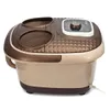 220V 500W Foot Spa Bath Oxygen Bubbles Therapy Rolling Vibration Heat Massaggiatore elettrico