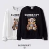 Automne Europe Designer Hoodies Luxury For Mens Womens Classic Letter London England Print Grid Bear Brodery Patchwork Sweatshir3802433