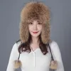 Berets Women's Fur Ear Protection Lei Feng Hat Snow Winter Korean To Keep Warm