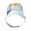 100шт дизайн индивидуальный многоцветный летний солнцезащитный галстук визревник шляпа бейсболка улица танца регулируемая сплошной капсул для взрослых для продаж с доставкой DHL