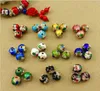 Cloisonne 라운드 금속 DIY Craft Loose Beads 쥬얼리 액세서리 소재 100pcs / lot