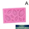 1PC Rose Leaf Silicone Moule feuilles cupcake topper fondant moules bricolage outils de décoration de gâteau bonbon argile chocolat gumpaste moule usine