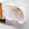 Havlu Rafları Ücretsiz Yumruk Demir Washbasin Stand Banyo Duvar Montajı Güçlü Kanca Yapışkan Depolama