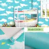 Wall Stickers pvc thick self-adhesive wallpaper cartoon girl heart warm children's room bedroom sticker size 10m 45cm253B