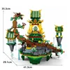 Ny Diy China Fairy World Oriental Fantasy Arkitektur Byggnadsblock Bricks Creative Olika Street View Leksaker för Kids Gåvor X0902