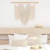 Decoratieve objecten Beeldjes Tapestry bij Macrame, Boho-stijl Luxe Geweven Wandhanging Decor, voor appartement / slaapkamer / woonkamer / galerij