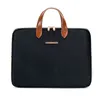 Fashionable Lightweight PU Leather Handle Computer Bag Business 14 Inch Waterproof Laptop Bag For Women 211101293b