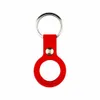 Étuis de protection souples en silicone TPU pour étiquettes Air Tag Airtag Anti-perdu Device Finder Keychain Tracker Protect Cover avec boucle résistant aux rayures