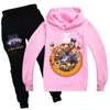 Zestawy odzieży Dzieci039s 216Y 2021 Space Jam 2 Boys Ubrania Hoodie