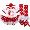 Girl's Dresses Girls Princess Dress Halloween Costume Christmas Party Clothing For Baby Vestidos Robe Bebes Fancy 4 Piece Set