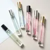 NEW10ML transparant glazen spray parfum fles hervulbare mini parfums verstuiver draagbare reizen lege vierkante geur-fles rre10784