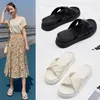 Pantofole 2021 Fashion Summer Donne Donne Spessa Fondo Casual Comfort Scarpe da esterno Sunbal Sole Soft Sole Sandali