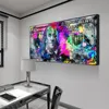 Dipinti dollari di ispirazione Stampa da 100 dollari Poster Cash Art Bill Money Canvas DECORAZIONE DEL SOGGIO Picture murale290p