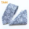 Ties For Groom 55 Styles Fashion Woven Neckties Hanky Cufflinks Set For Wedding Party Freeshipping