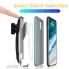 R2 Bezprzewodowe Smart Chargers Czujnik Indukcja Car Montaż dla iPhone 12 Mini Pro Max XS Max Szybki ładowanie Hold Holding Holder Powietrze