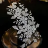 Gioielli da sposa con zirconi Copricapo da donna Clip da sposa Accessori per capelli da festa Corona