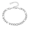 Enkelsten sieraden7mm Figaro armbanden voor vrouwen, dames anglet met extensie, mode enkelarmband, voet sieraden drop levering 2021 6LLTX