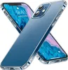 クリア携帯電話ケースソフトバックカバーTPUシリコンウルトラ薄いケースiPhone 14 11 12 13 7 8 Plus X XR XS MAX SAMSUNG HTC LG電話カバー