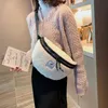 Kış Peluş Kadın Fanny Paketi Büyük Kapasiteli Rahat Göğüs Çantaları Moda Kadife Crossbody Çanta Lüks Kadın Tasarımcı Bel Çantası 210719